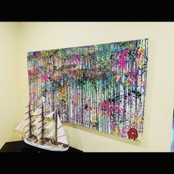 Acrylic Drop Custom Painting 1 Of 1 