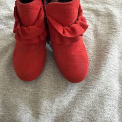 Toddler red heel