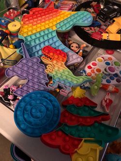 12 Sensory Bubble Popper Fidget Toys