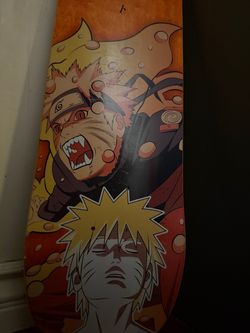 Naruto Shippuden Skateboard Deck only