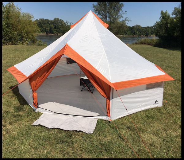 Family Size Tent Large Yurt Cabin w Table Sleeps 8 for Beach and