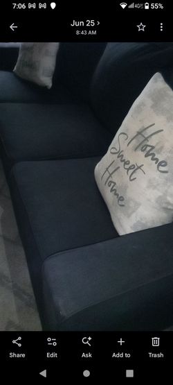 Couch / with pull out bed