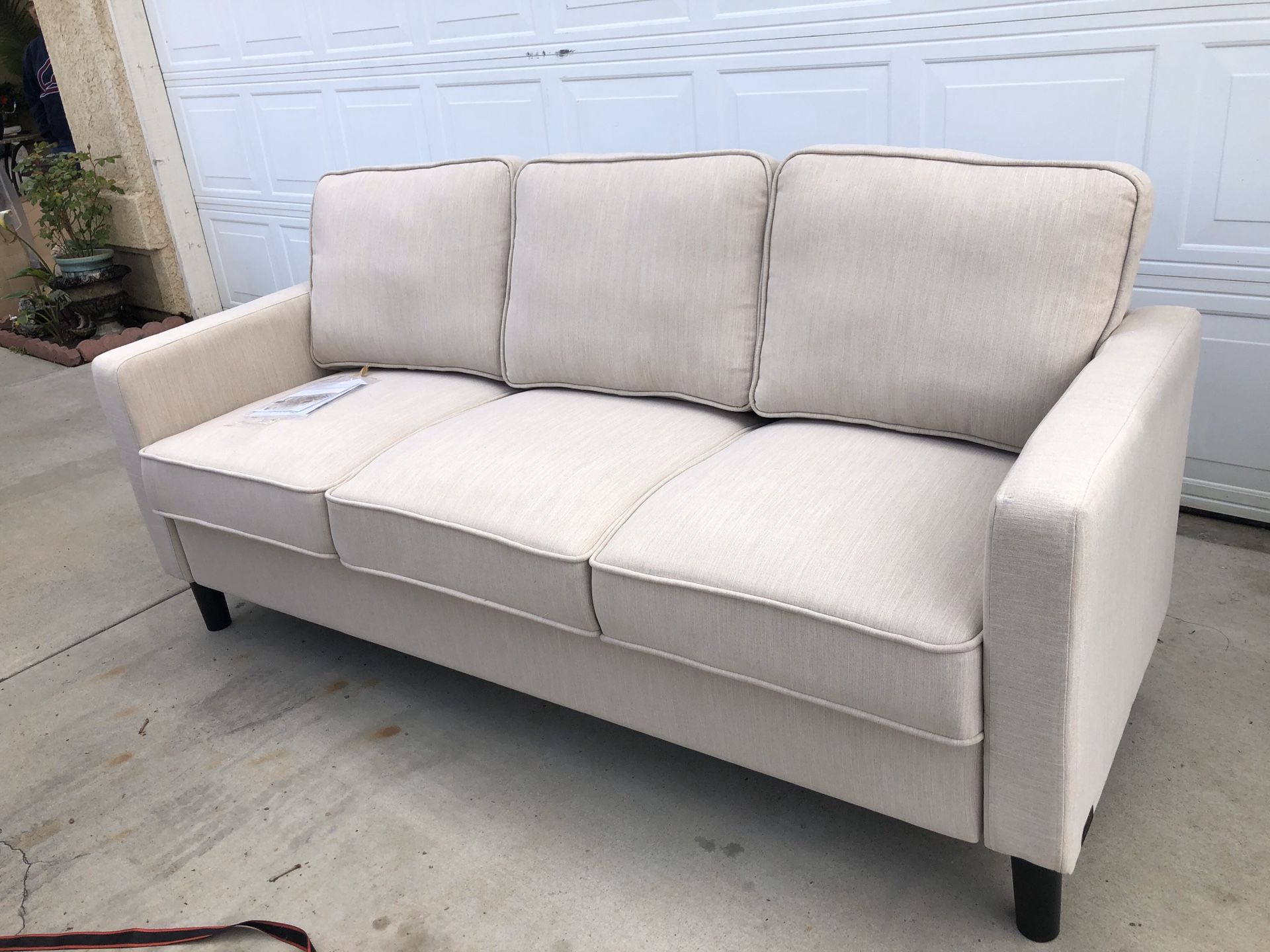 Brand new abbyson beige sofa. Retails for over $700