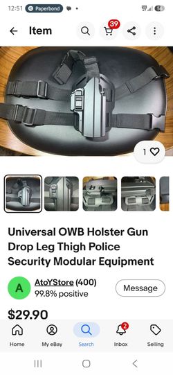 Universal OWB gun holster