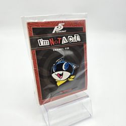 Im not a cat! mona morgana Enamel pin (Persona 5) Atlas PS4, PS5 Sony brand New