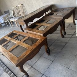 Vintage Wooden Tables