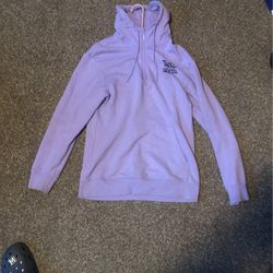 Snoopy Hoodie/jacket 1/4 Zip (violet purple?