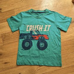 New Monster Truck Crush It T Shirt Toddler Size 6