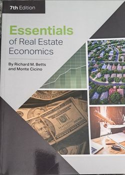 Essentials of real estate  economics 7th edition