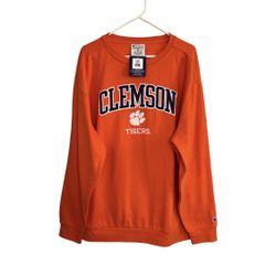 Champion Clemson Tigers Crewneck Sweatshirt Size XXL 