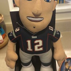 2011 Tom Brady Collectible Plush Toy ( Never Opened)