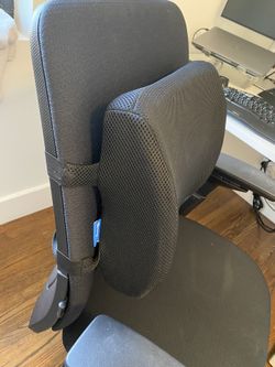 Back Rest And Foot Support For Desk