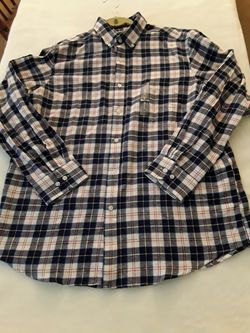 Men's Large plaid shirt