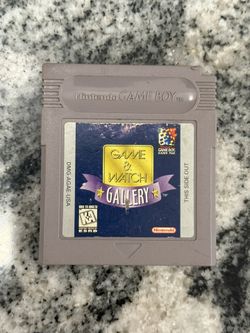 Game & Watch Gallery (Game Boy, 1997) Authentic Cartridge • Untested