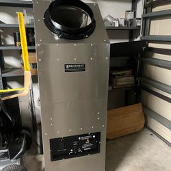 Duct cleaning machine and compressor