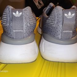 Adidas Gray Running Shoes