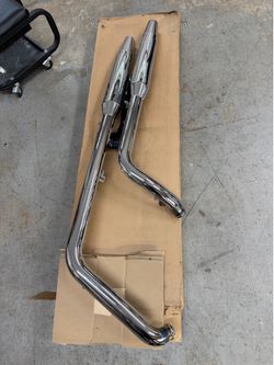 Factory Exhaust for Harley Softail Deluxe (exhaust only)