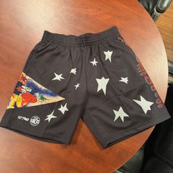 New York Knicks Basketball Shorts Mitchell & Ness Size L NBA Asap Ferg Collab