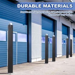 4" Basketball Pole Pads 47.2" Tall Weather Resistant Garage Pads