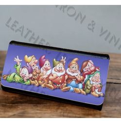 Women’s Trifold Wallet 7 Dwarfs Dopey Grumpy Brand New