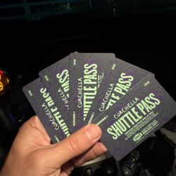 Coachella  Shuttle Pass 