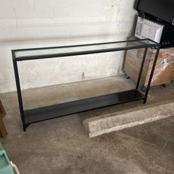 Black Pier 1 Entry Table Or Sofa Table 
