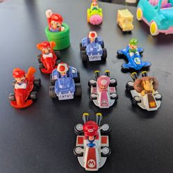 McDonald's Mario toy cars