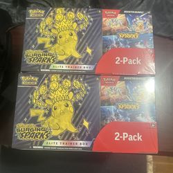 Pokemon Surging Sparks Elite Trainer Box + Costco Bundle