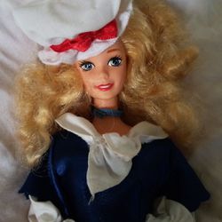 Barbie-Red. White, and Blue