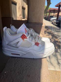 Jordan 4 retro orange metallic
