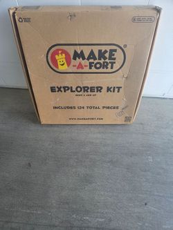 Make a Fort Explorer Kit 124 pieces  $50