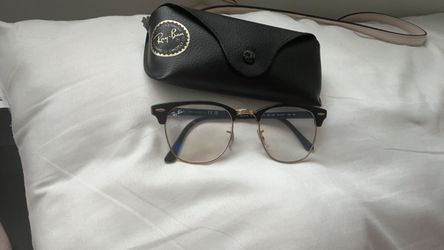 Ray-Ban Clubmaster Clear Lens Glasses