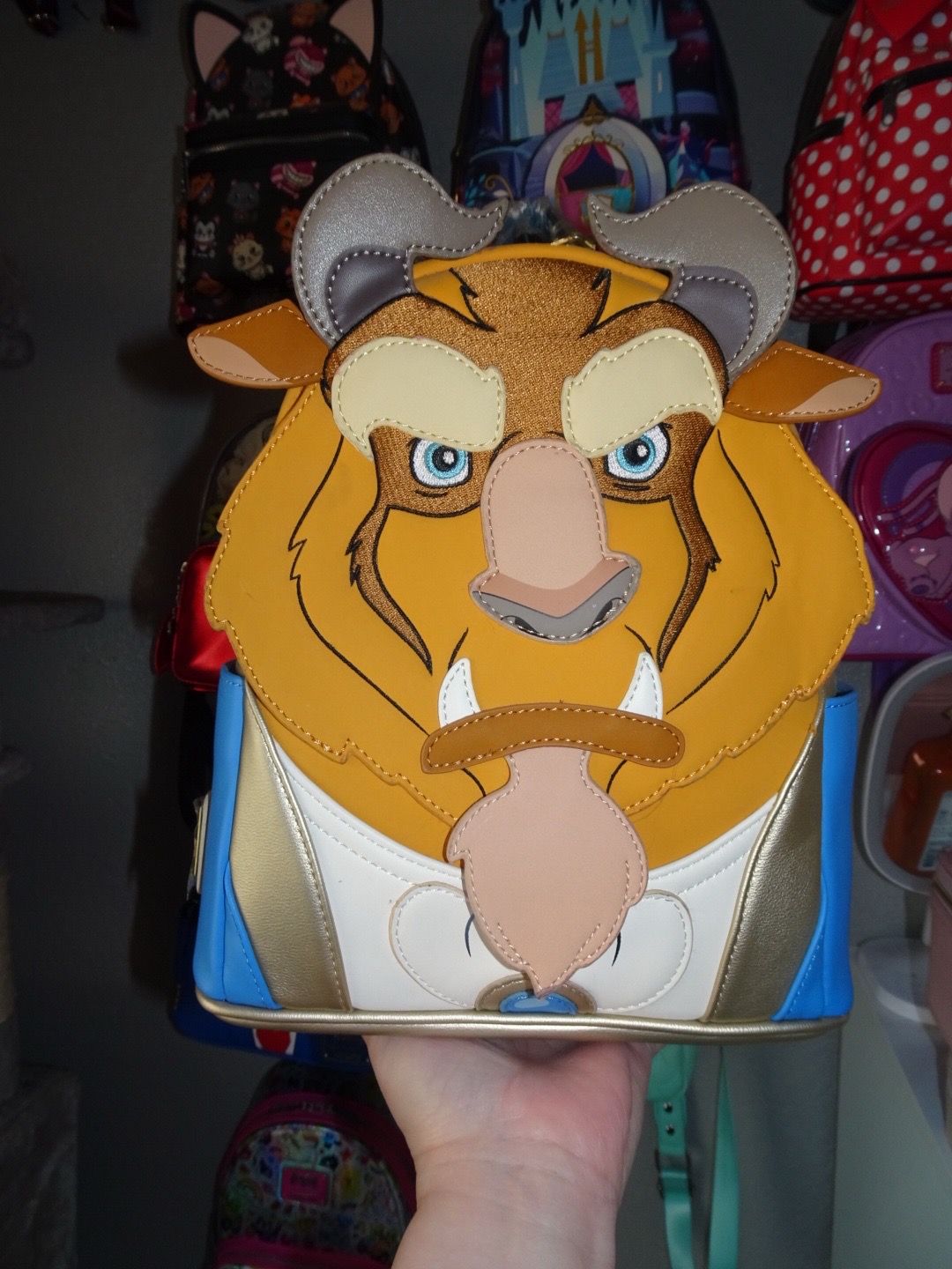 Beast loungefly backpack