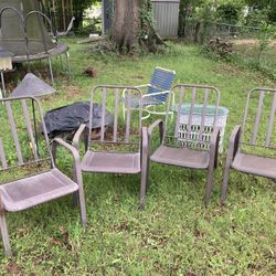 Patio Chairs-Metal 