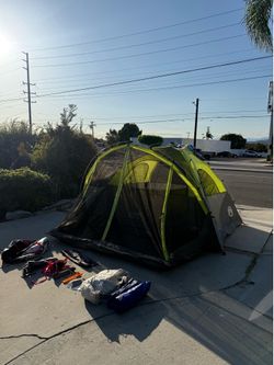 Coleman Fast Pitch Dome Tent with Screen Room – 6 Person