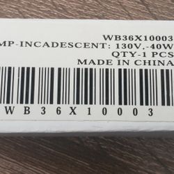 General Electric WB36X10003 40 Watt Bulb