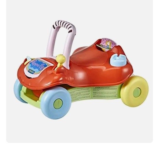 Playskool Step Start Walk 'n Ride Peppa Pig Active 2-in-1 Ride-On and Walker Toy for Toddlers and Babies 9 Months and Up (Amazon Playskool)

￼

￼

￼

