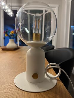 IKEA Globe Table Lamp White