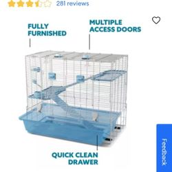 Hamster Cage With Asseccories 