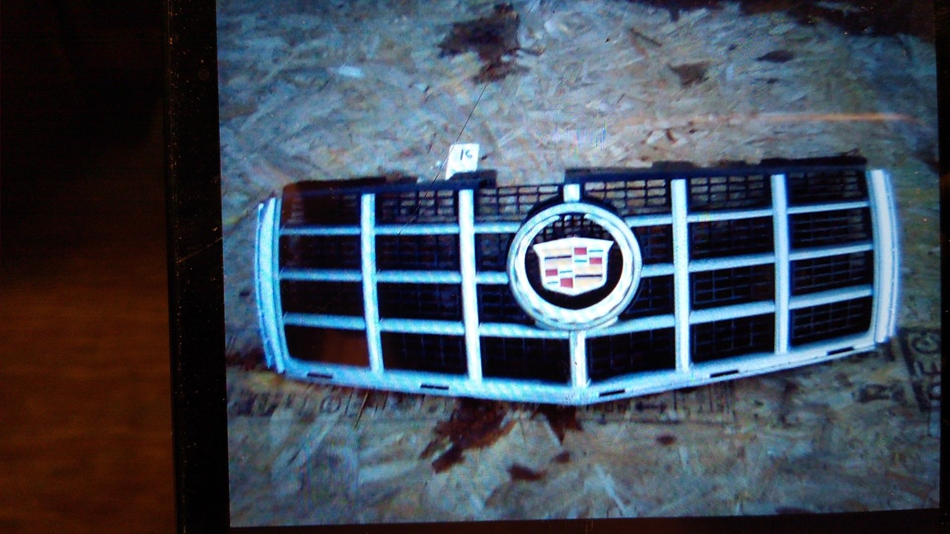 Very Nice Cadalic Crome Grill and Emblem