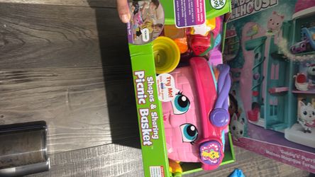 Brand new leap frog picnic basket toy
