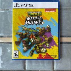 Teenage Mutant Ninja Turtles Arcade Wrath Of The Mutants PS5