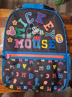 New Disney Store Mickey Mouse Backpack
