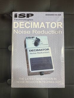 Decimator Noise Reduction Effects Pedal - ISP Technologies