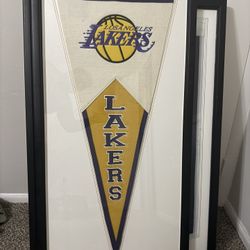 Vintage Lakers Pennant 