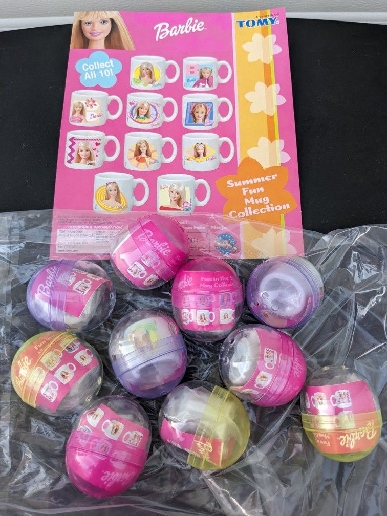 Barbie Collectible Mugs