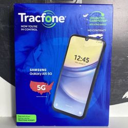 Tracfone Samsung A15 5g New 