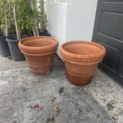 terracotta pots