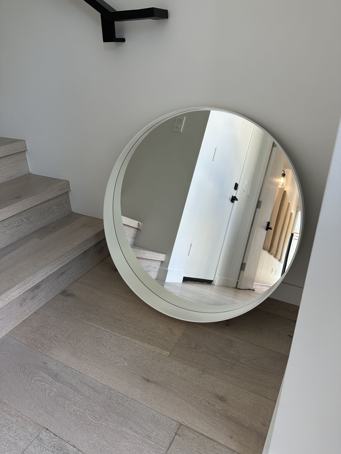 IKEA ROTSUND Mirror, white, 31 1/2 "