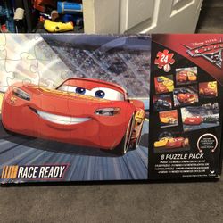 Cars puzzle pack.